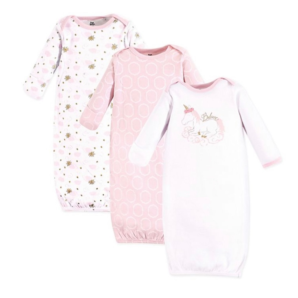New Preemie baby gown set